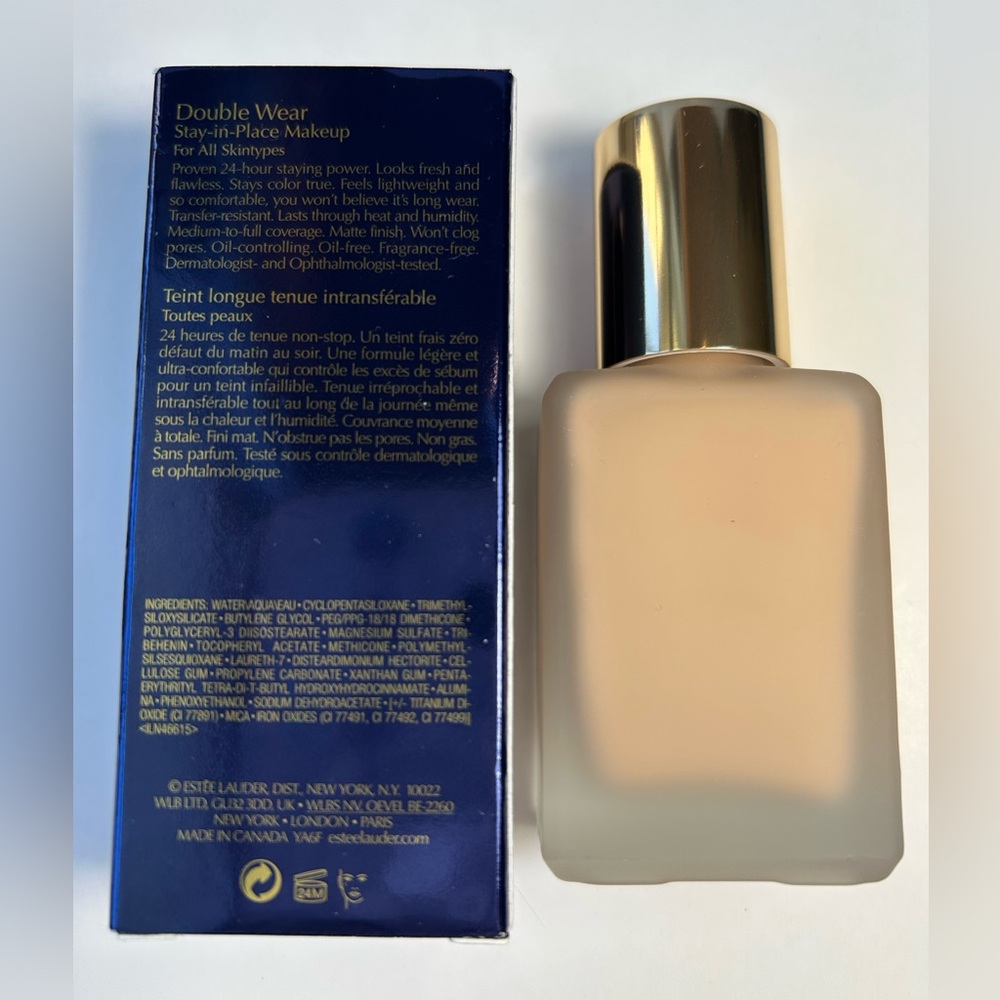 NWT🌷(#1N1) - Estée Lauder Double Wear Stay-in-Place Longwear Matte Foundation - Picture 2 of 4
